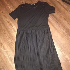 Black Zara dress